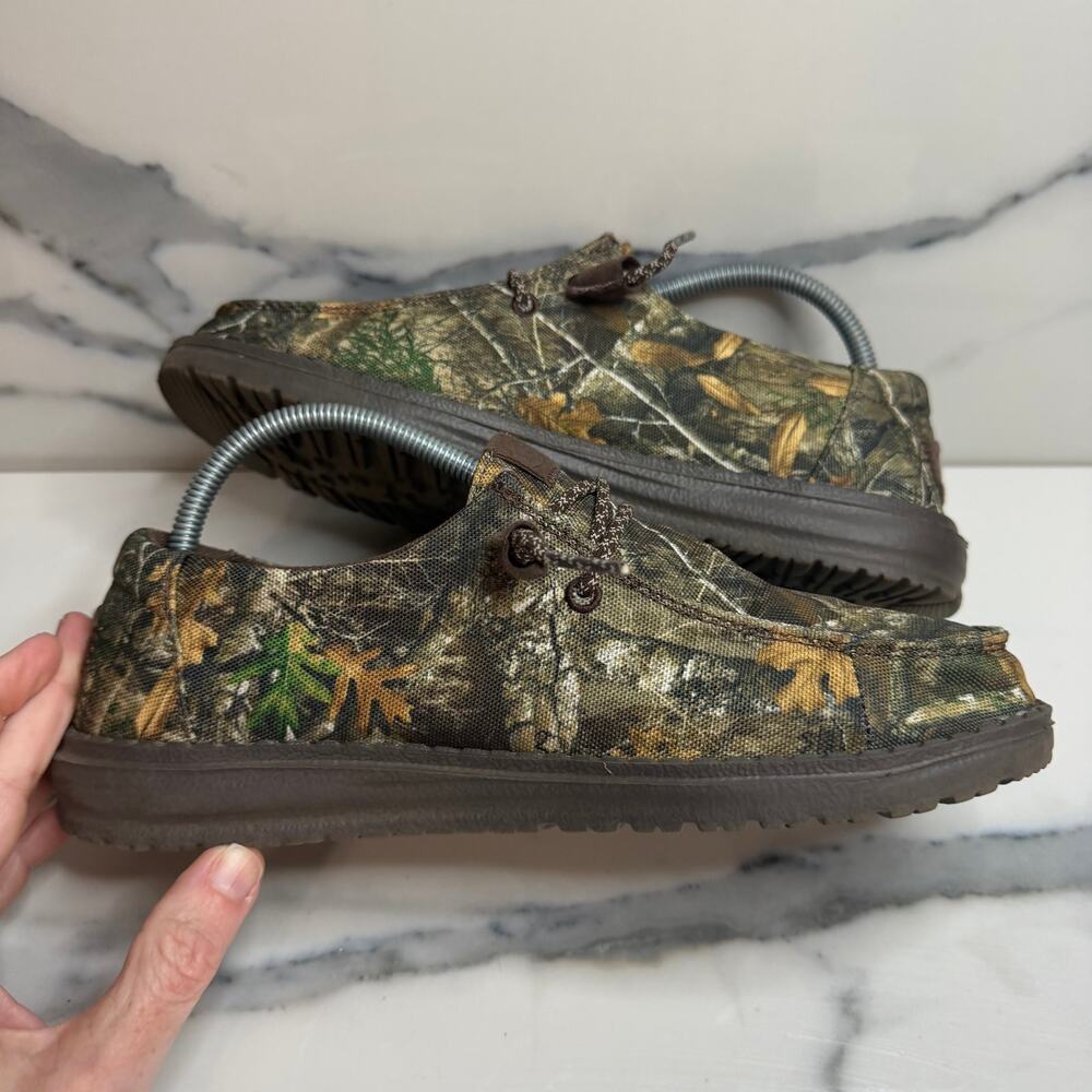 Hey Dude Women's Realtree Edge Wendy Shoes Sz 7 Camouflage Hunt Casual Slip-On - Picture 5 of 7